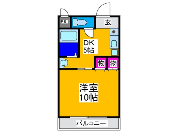 フル－リ深井の物件間取画像